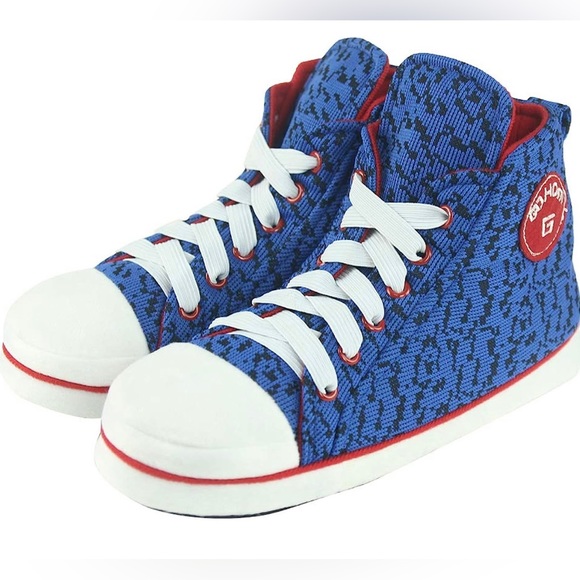 Shoes - Indoor High Top Sneaker Slippers